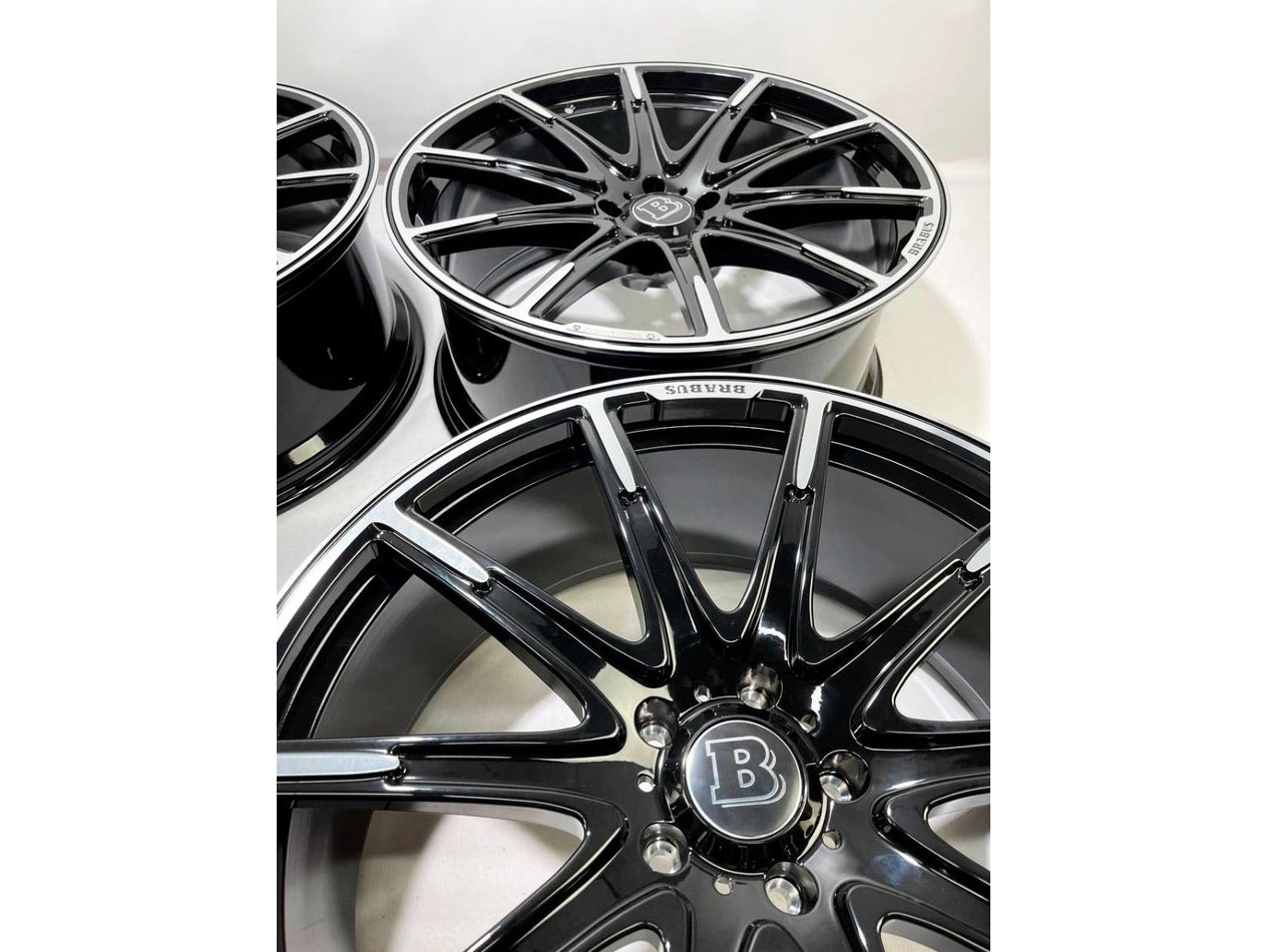 Mercedes-Benz W463 W463A W464 G-Class R24 Brabus Monoblock Z Platinum Rims